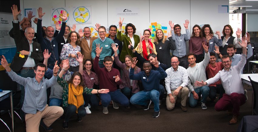 Photo de groupe - La Fabrique Circulaire, Genève, nov. 2022